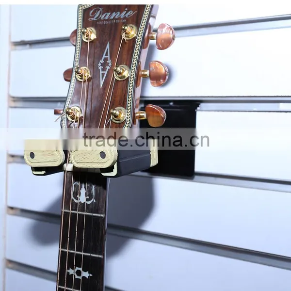 Auto Lock Guitar Hanger Driven By Gravity Made of Steel / Rubber / Wood Material photo-6