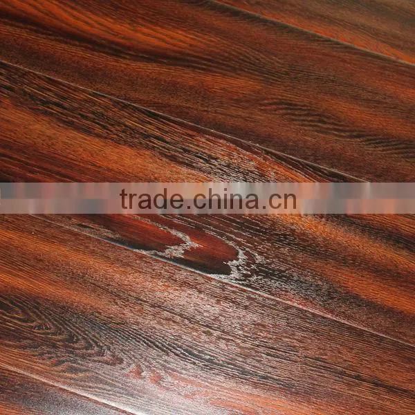 12mm Best Price Handscraped Laminate Flooring