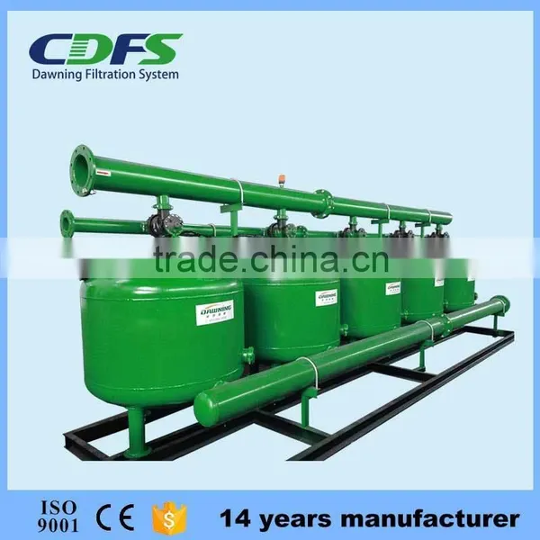 High Quality Carbon Steel Industrial Sand Filter for Water Treatment photo-4