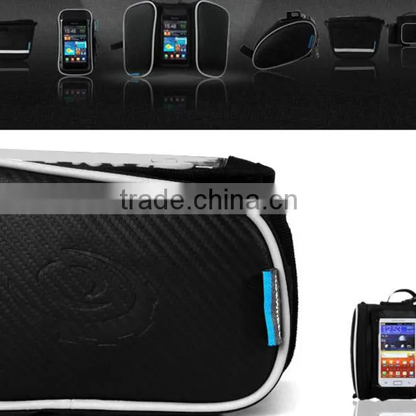 High Quality Outdoor Cycling Bike Bicycle Saddle Front Bicycle Bag Touch Phone Package photo-2