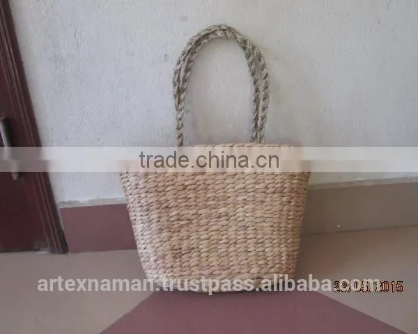Eco-friendly Beach Bag, Water Hyacinth Handbag From Vietnam With Good Price photo-3