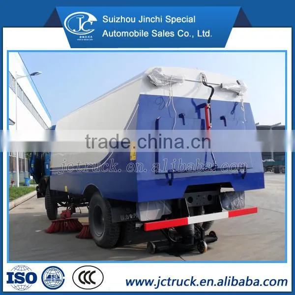Vacuum Road Sweeper Truck With Sweeping Brushes photo-5