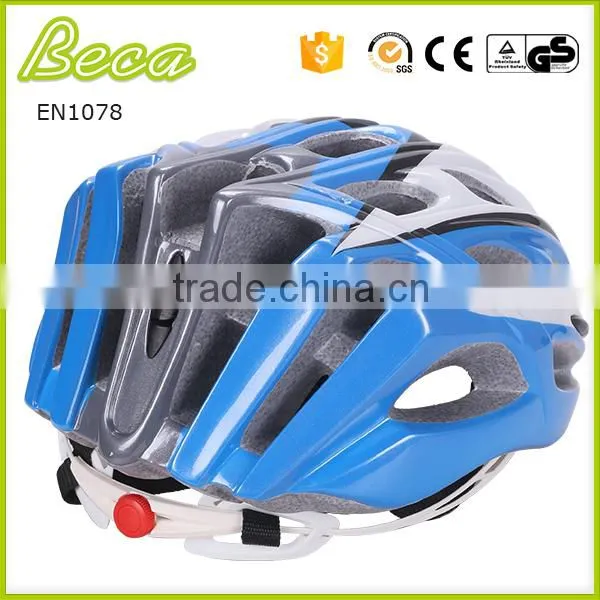 Exported High Quality Cheap Price Blue Bike Helmet photo-3