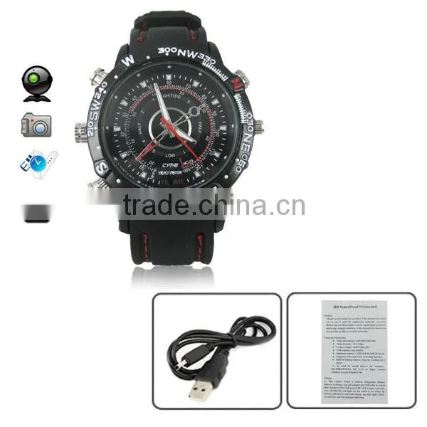 With Fashion Design and 4GB Memory Multifunctional 720 x 480P Hidden Camera Wrist Watch photo-5