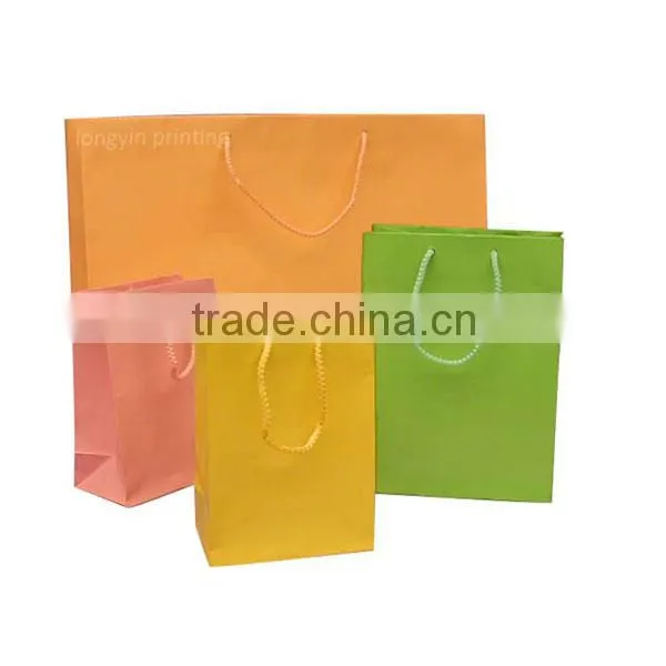 Colorful Kraft Paper Bag, Art Paper Bag Printing photo-6
