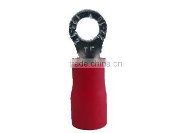 China Manufacture Red Copper Insulated Ring Terminals RV1.25-3.2 photo-2