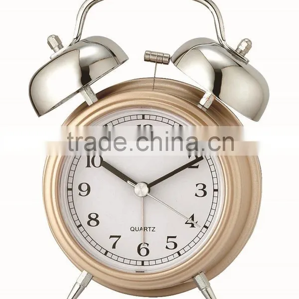 Two Bell Ring Quartz Sweep Alarm Clock photo-3