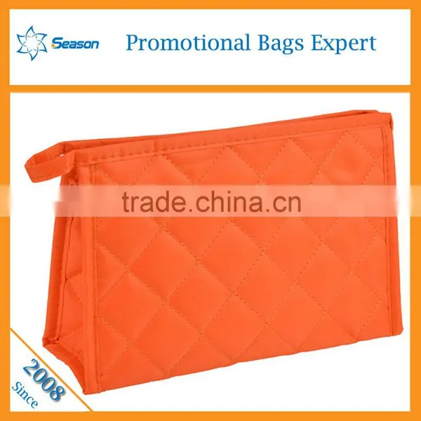 Wholesale Waffle Weave Cosmetic Bag Plain Canvas Cosmetic Bag Pvc Cosmetic Bag photo-6