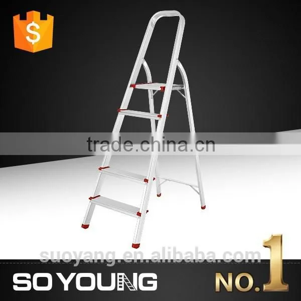 Ladder 3-4-5-6-7-8 Tread Aluminium Folding Stepladder Lightweight Platform Tools