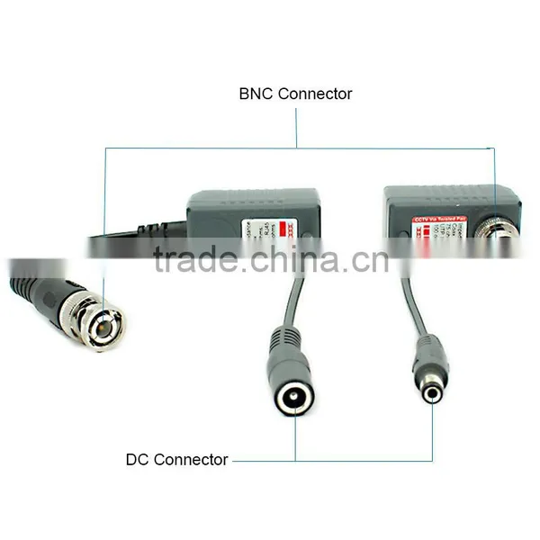 YJS-1201VP Video Balun 350-550 Meters RJ45 Interface Active Power photo-4