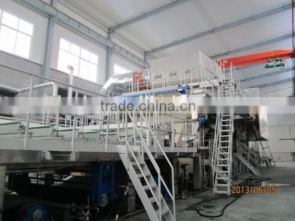 Hot Sale & High Precision 2850/400Crescent Toilet Paper Machine WithYankee Dryer( Whole Production Line) photo-3