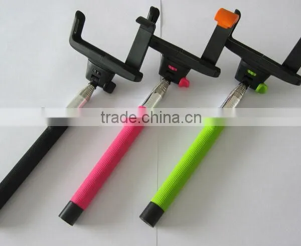 UCR1272 Mobile phone bluetooth self timer pole , bluetooth shutter for phone