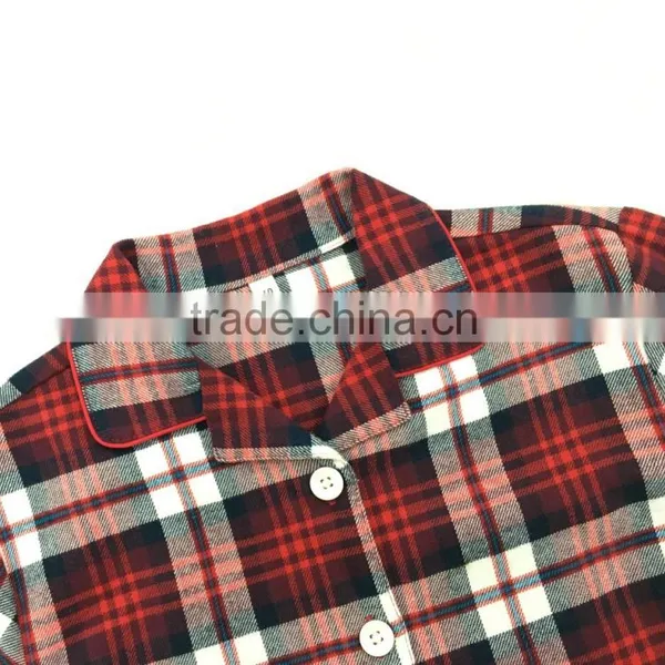 Cotton Flannel Plaid Pajama for Toddler photo-5