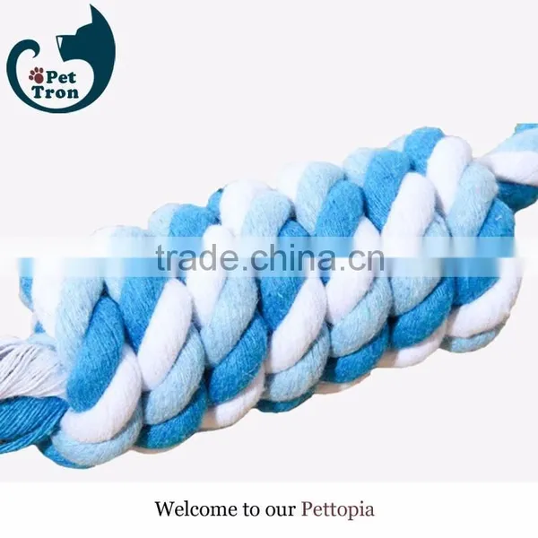 3 Cotton Rope Chew Toy Knot Rope Dog Tug Toys for Dog Chew Toys photo-2