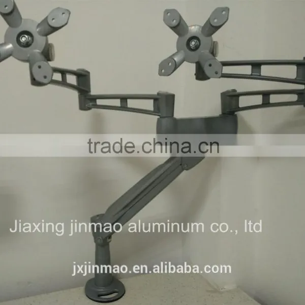 Jiaxing Factory Supply Gas Cylinder Desktop Monitor Arms for Office Use photo-2