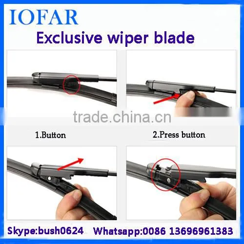 Xiamen Wiper Blade Factory Direct Selling Universal Wiper Blade Peugeot Supplier's Choice photo-3