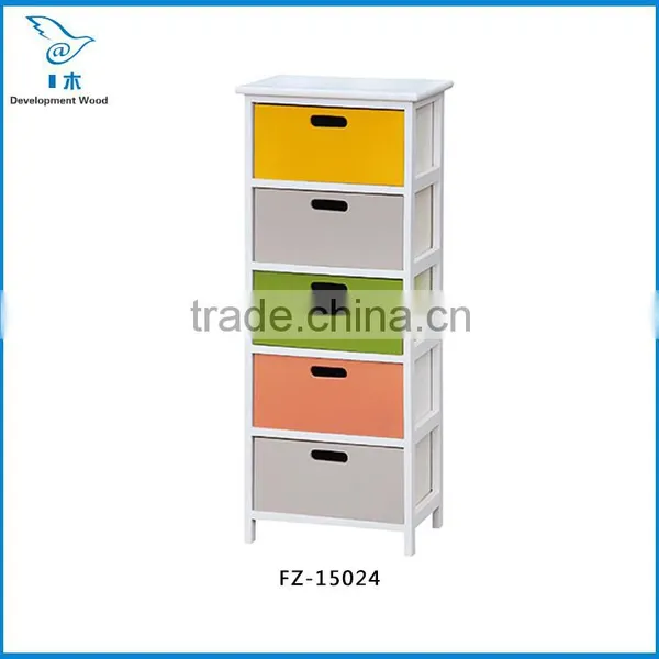 Paulownia Solid Wood Furniture Storage Cabinet photo-4