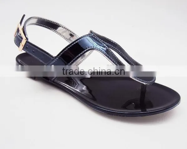 2015 New Ladies Glossy Dress Shoes Sandal photo-2