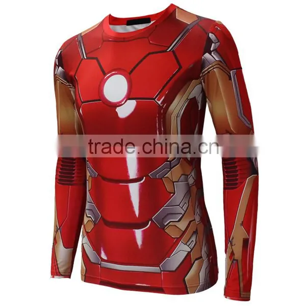 Custom Sublimation t Shirt,sublimation t Shirts Blank,cheap Custom Printed t Shirts by Hero Man Shirt photo-5