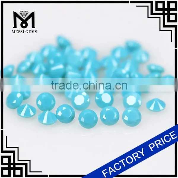 Hot Sell Synthetic Gemstones Turquoise Stone photo-3