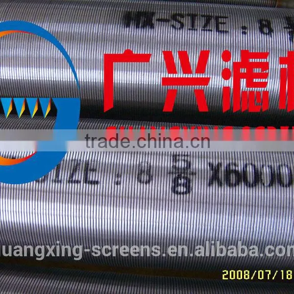 Slot 0.75mm,SS.304 Water Well Screen, Oil Screen Pipe photo-5