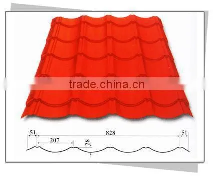 Hydraulic Automatic Color Steel Roof Tile Roll Forming Machine Glazed Tile Rolling Machine photo-5