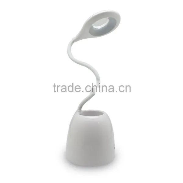 Portable Touch Sensor Multifuction Kid Eye-Protection Rechargeable Led Desk Lamp With Pen Container or Money Box photo-6