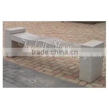 Stone Material Park Bench