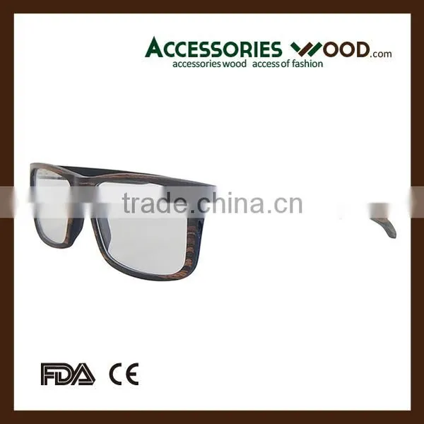 2016 Hot Sale Wood Optical Glasses With Polarized Lenses High Quality Optical Glasses photo-3