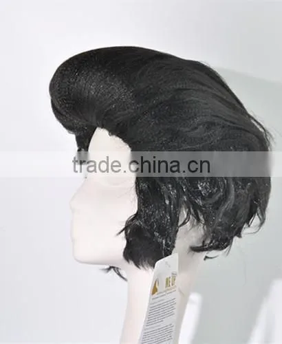 The Most Popular Singer Elvis Presley King Short Hair Wig Men N196 photo-2