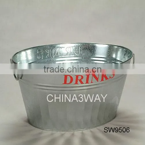 Metal Galvanised Beverage Tub photo-3
