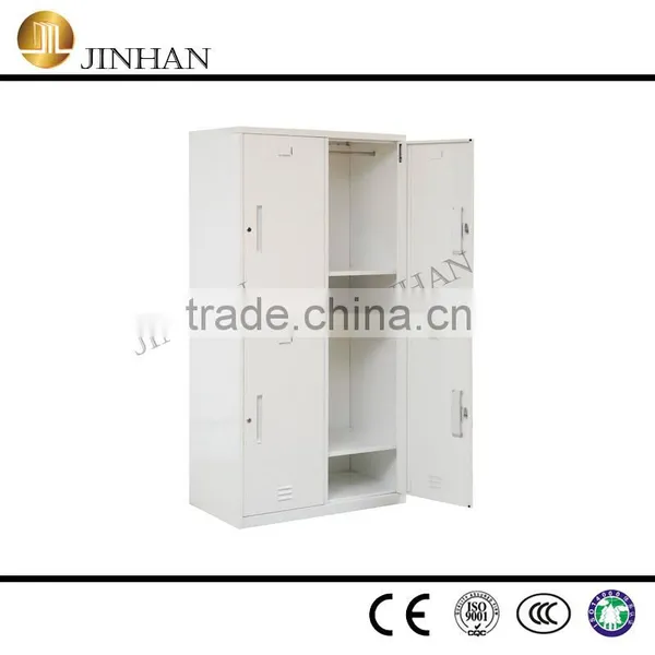 Practical Design Metal Locker With 4 Doors for School Student Dormitory