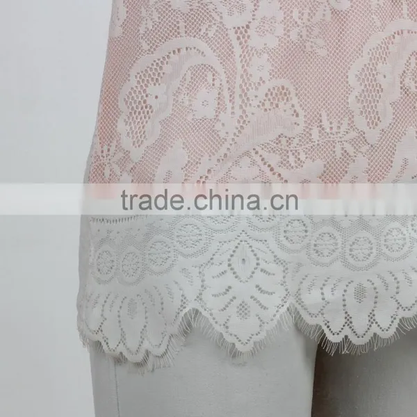 F5S15298 Printing Lace Sexy Camisole for Woman photo-5