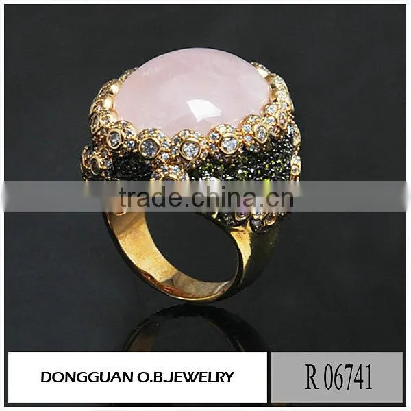 New Design Ladies Finger Ring/semi-precious Stone Ring Designs Jewelry for Men photo-5