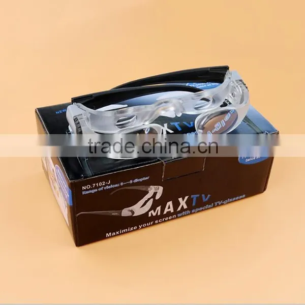 BJ65016S Low Vision Glasses 2.1X Max TV Television Magnifying Glasses photo-3
