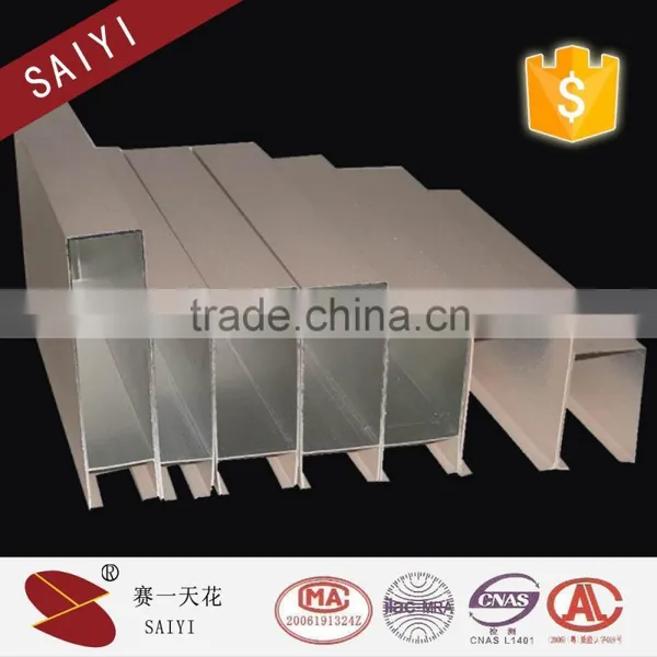Baffle Aluminum Suspended Ceiling Tile 3D Wall Panel photo-3