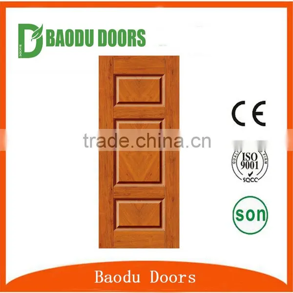 Hot Sale Melamine Wood Door Skin Panel Oak Veneer Door Skin photo-2