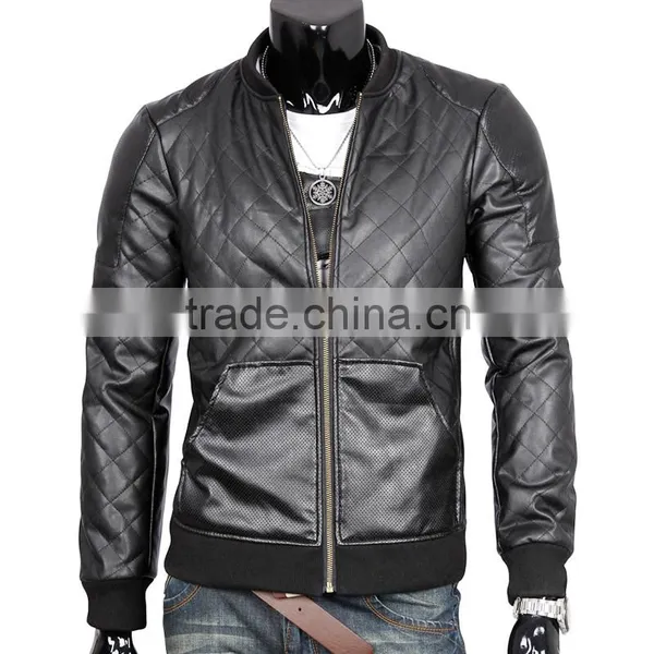 Mens Quality Leather Jackets,rugged Leather Jacket for Mens,Jackets Style and 100% Leather Filling Material Leather Jacket photo-6