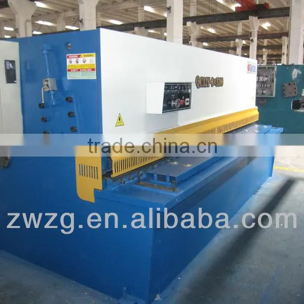 QC12Y 8*3200 Hydraulic Swing Beam Shearing Machine photo-2