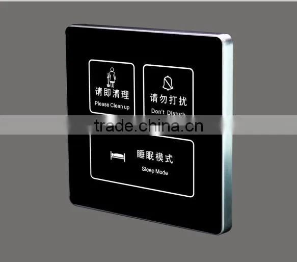 Crystal Glass Panel Touch Switch