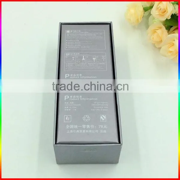 Automobile Oil Hard Grey Paper Gift Box Packaging With PVC Window photo-3
