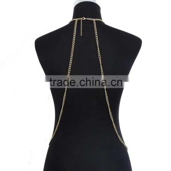 Turquoise Multilayer Tassel Sexy Waist Chain photo-4