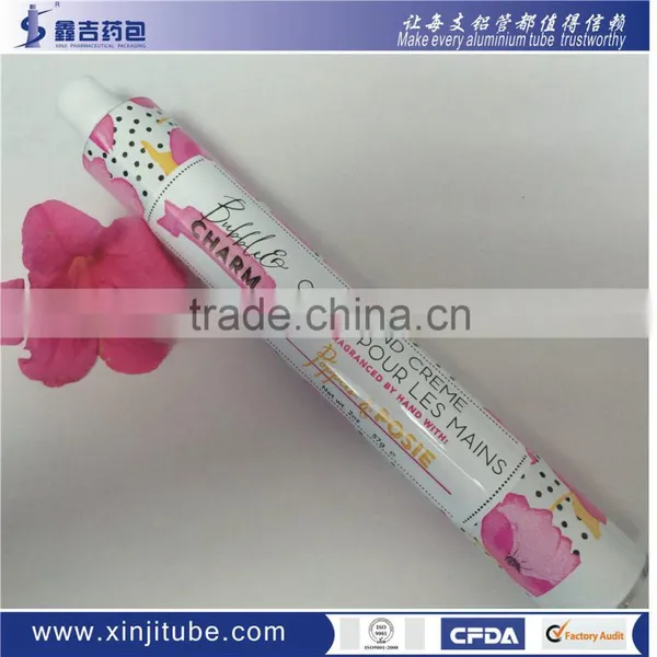 British Standard BS2006 Collapsible Aluminum Soft Cosmetic Tubes