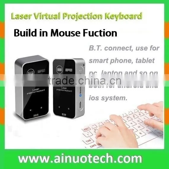 Magic Cube Wireless Laser Virtual Keyboard With Mouse Bluetooth Connect to Android Ios Smartphone, Laptop, Tablet pc photo-3