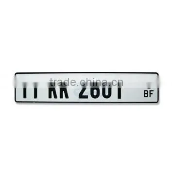 Two-layer License Plate