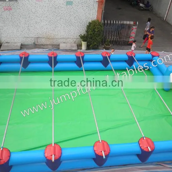 Adults Inflatable Babyfoot Picth With Pipes 12x6 Meter Inflatable Foosball Field photo-3