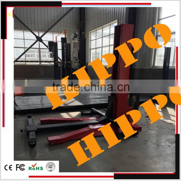 2500kgs 1950mm Manual Single Post Car Lift photo-4