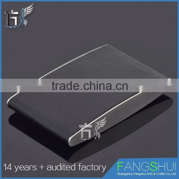 Newly Cheap Genuine Rfid Leather Name Card Case for Besiness Wholesale photo-5