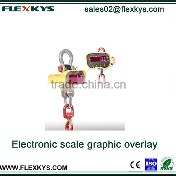 Portable Small Size Electronic Scale PET Graphic Overlay photo-4