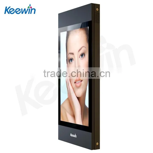 Ultrathin 55" High Brightness 2500nits Wall Mounted Outdoor Advertising Kiosk photo-2